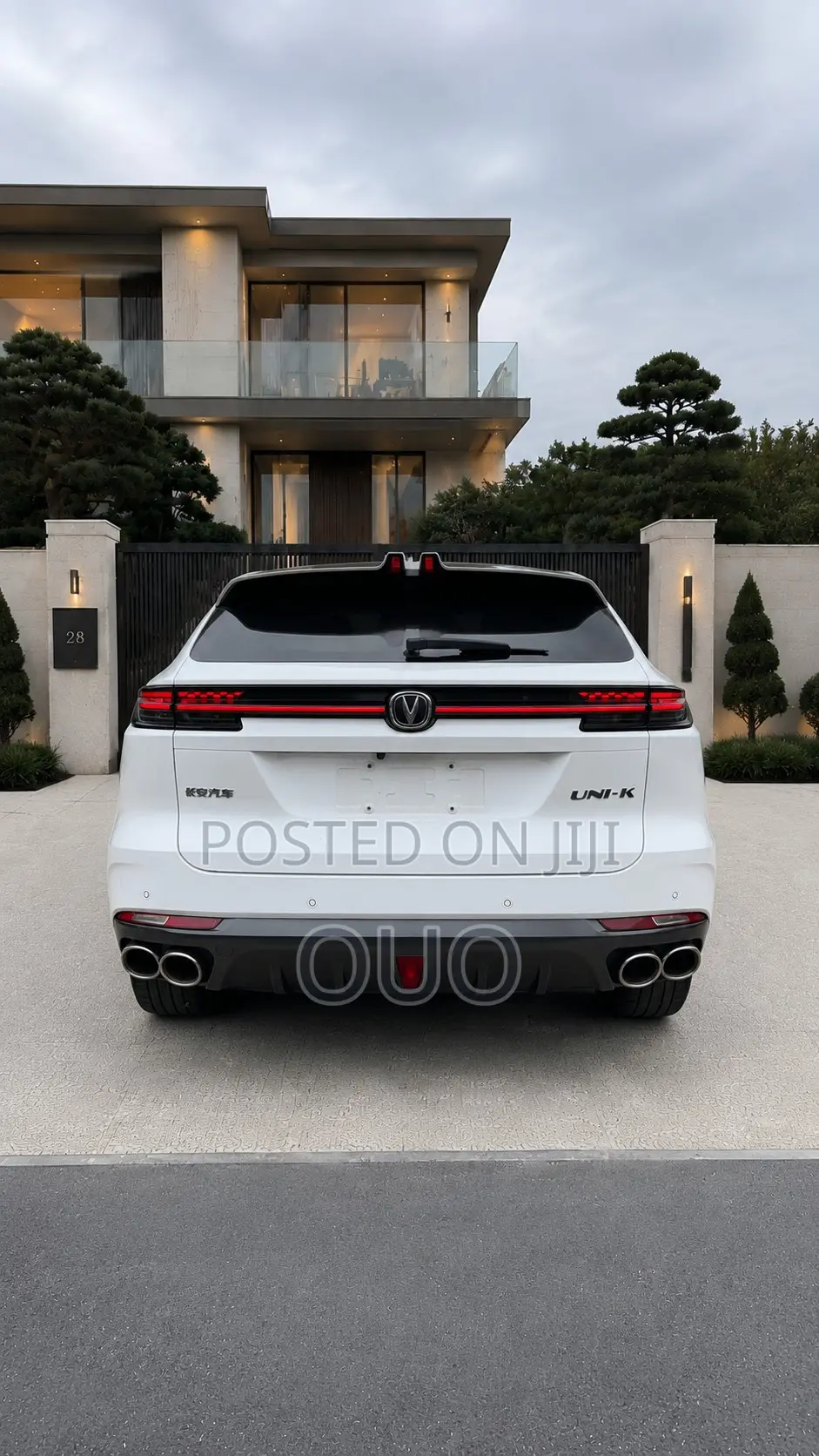 Changan UNI-K 2021 White