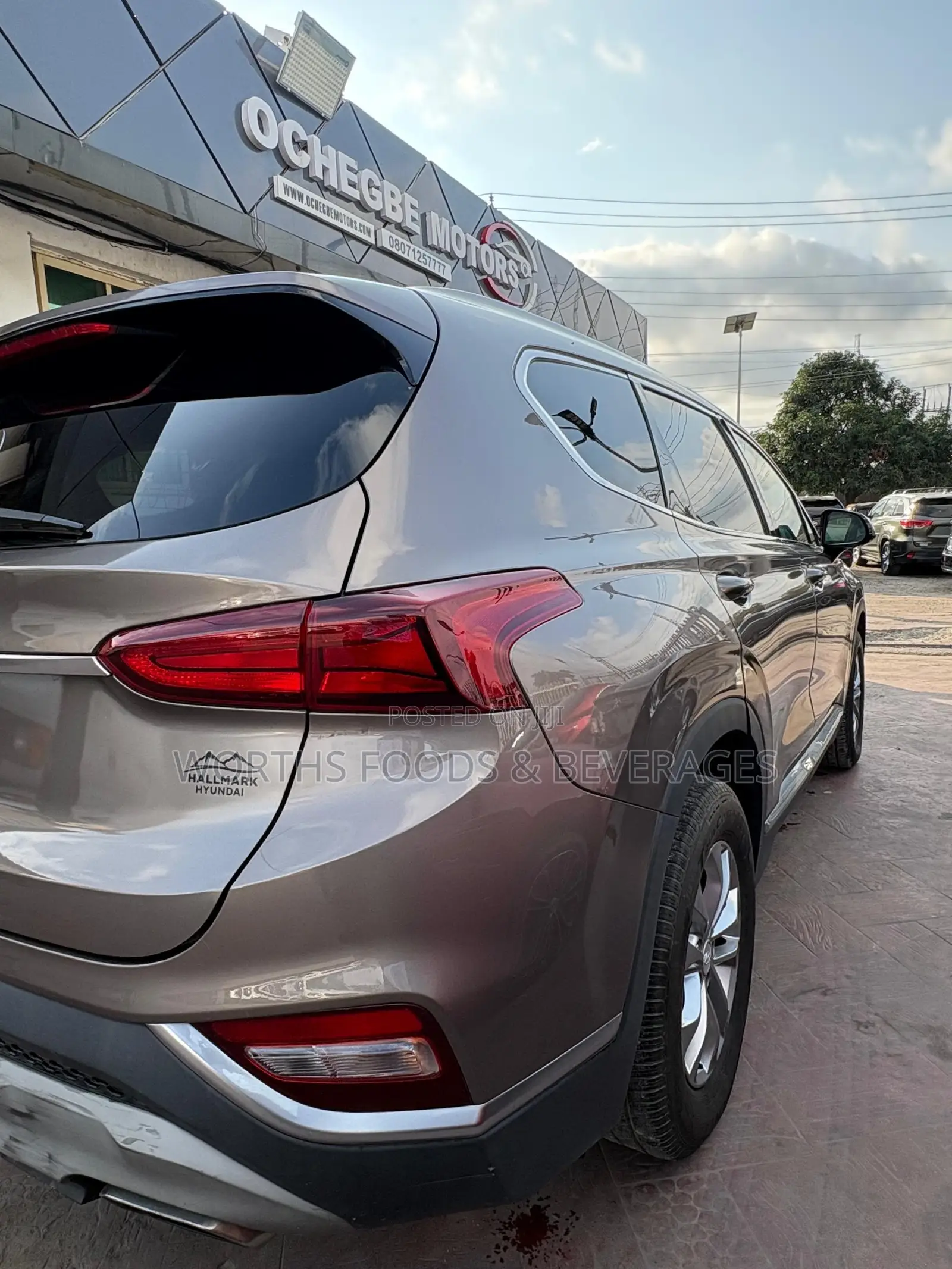 Hyundai Santa Fe 2019 Brown