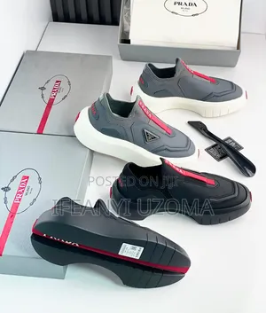 Prada Luxury Designer Sneakers Shoe