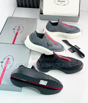 Prada Luxury Designer Sneakers Shoe