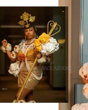 Female Efik / Calabar Costume for Sale / Used by 2 Brides