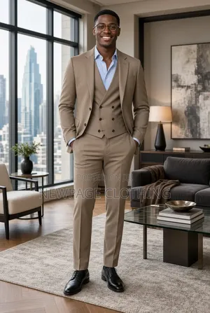 Clean. Classy. Completely Beige. 3 in 1 Available for Classy Men