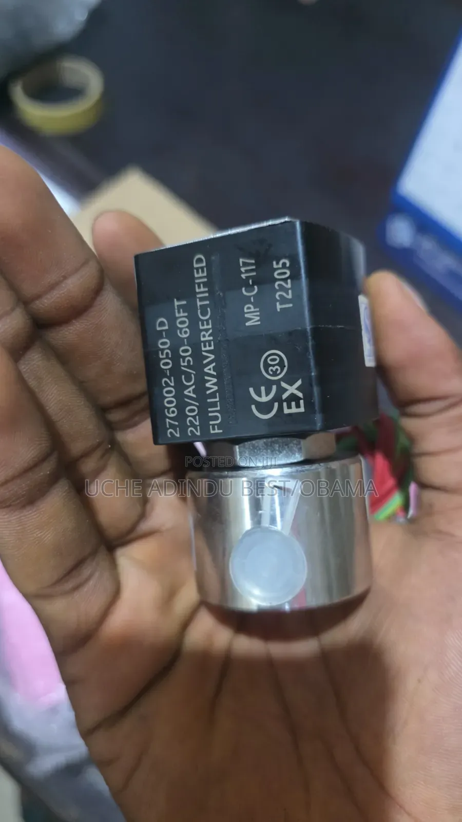 Asco Solenoid Valve 2 Way NORMALLY OPEN 1/4"
