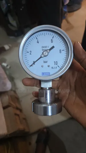 Diafprahm Pressure Gauge 0-10bar Wika