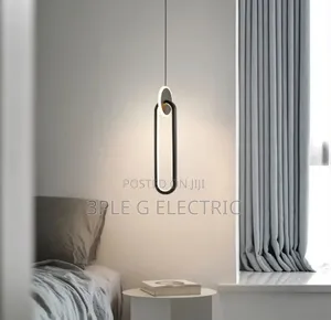 Single Black Pendant Light