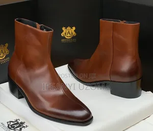 Aristocrats Luxury Leather Ankle Boots