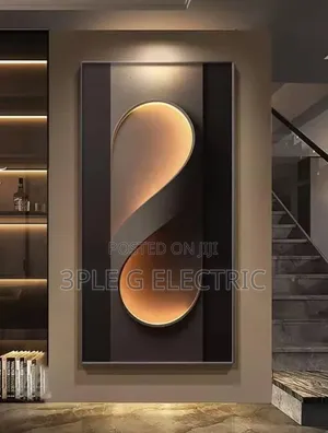 Indoor 120 by 60 Wall Lamp With Remote Control