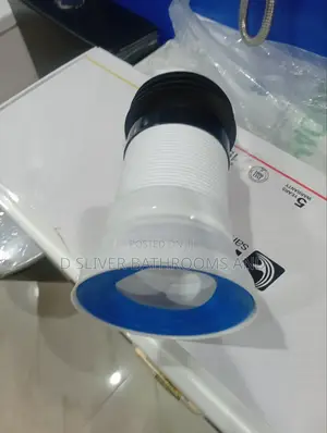 Flexible Toilet Pipe Connector, Anti Snake Protection