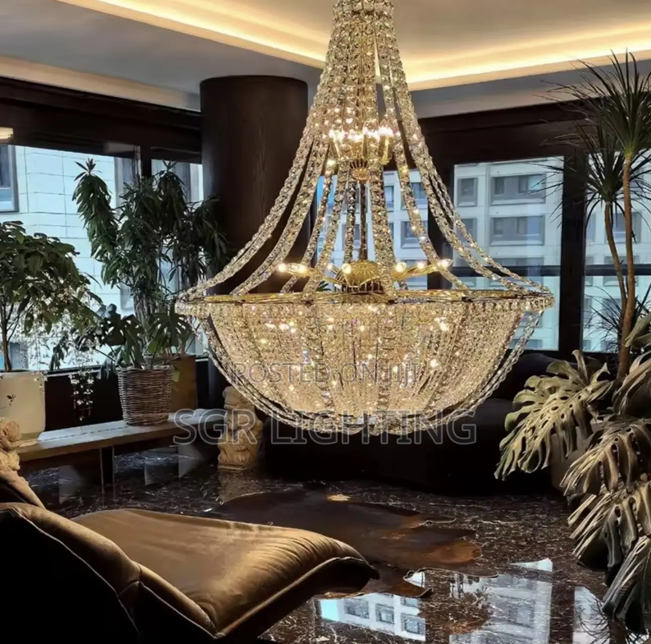 Duplex Crystal Chandelier Light Wedding Crystal