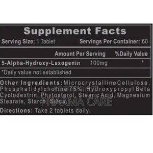 Laxogenin 100 60Ct 5-Alpha-Hydroxy-Laxogenin