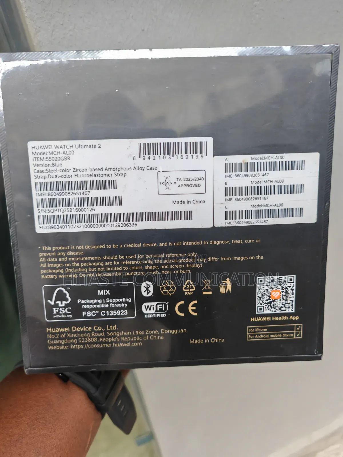Huawei Watch Ultimate 2