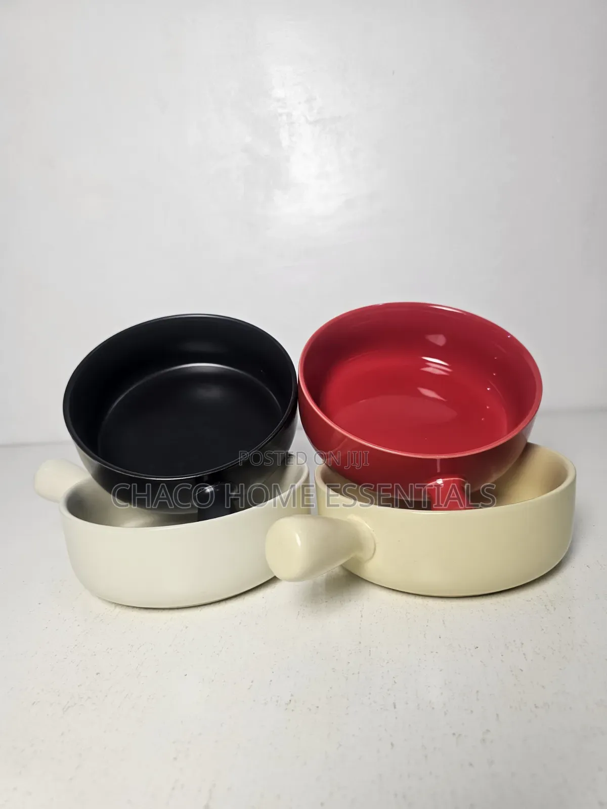Ceramic Bowl With Handle