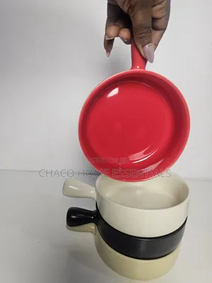 Ceramic Bowl With Handle