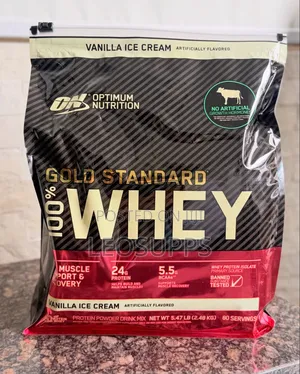 Optimum Nutrition Gold Standard Whey 5lb (80 Servings)