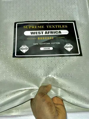 West African Material at 8000 Per Yard