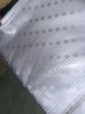 West African Material at 8000 Per Yard