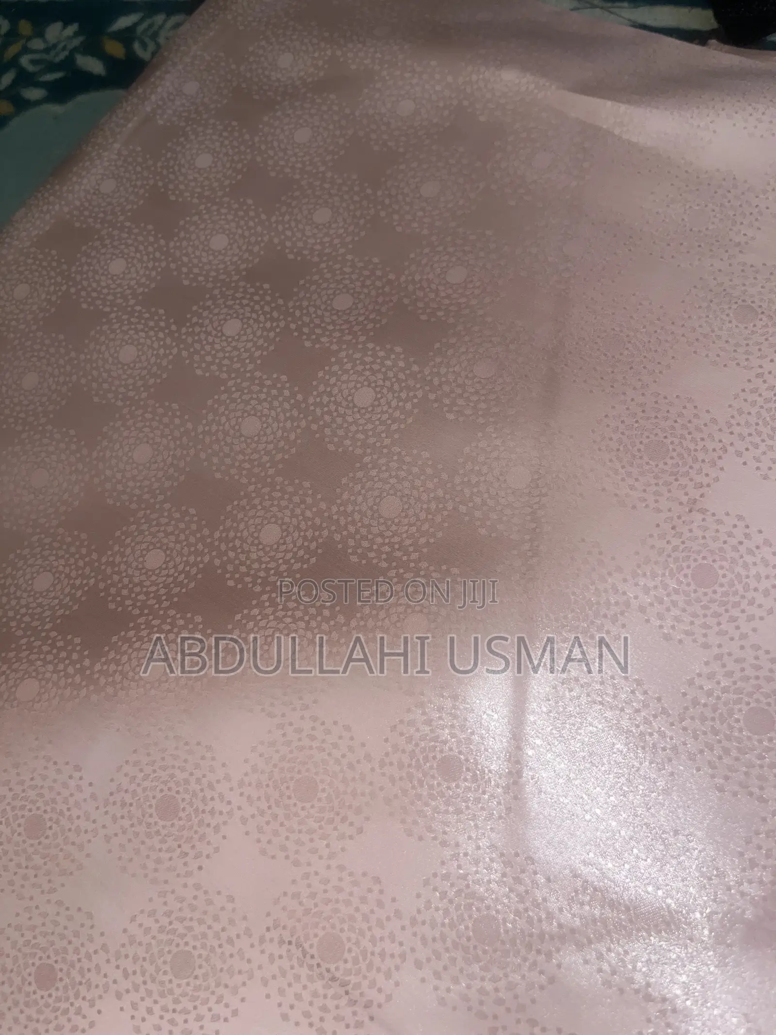 West African Material at 8000 Per Yard