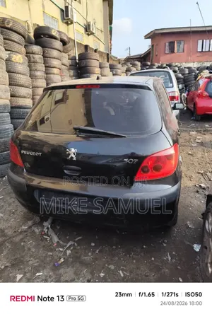Peugeot 307 2008 Black
