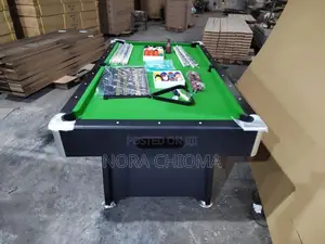 8ft Foreign Pool Table With Double Accessories