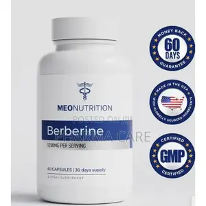 Berberine 60 Caps Support Blood Sugar and Insulin Levels