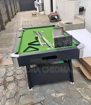 7ft Foreign Pool Table With Double Accessories