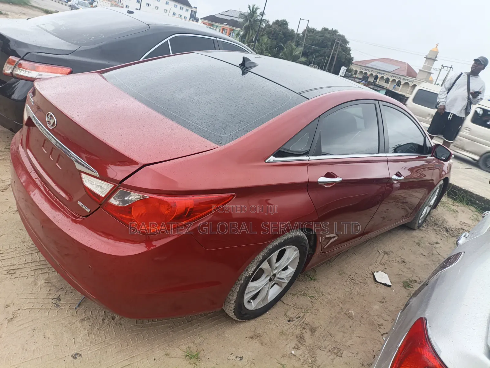 Hyundai Sonata 2012 Red