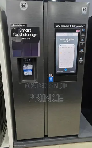 Samsung Inverter  Side by Side Refrigerator,family Hub Screen,