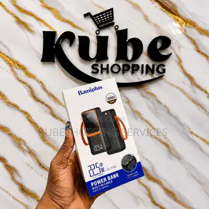 30,000mah Bamiplus Powerbank With Inbuilt Type C and iPhone Cords