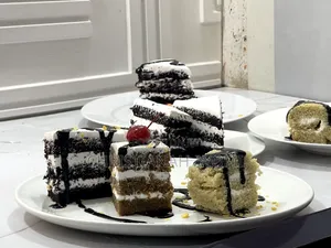 Desserts From Pancakes, Fruit Salad, Parfait Etc