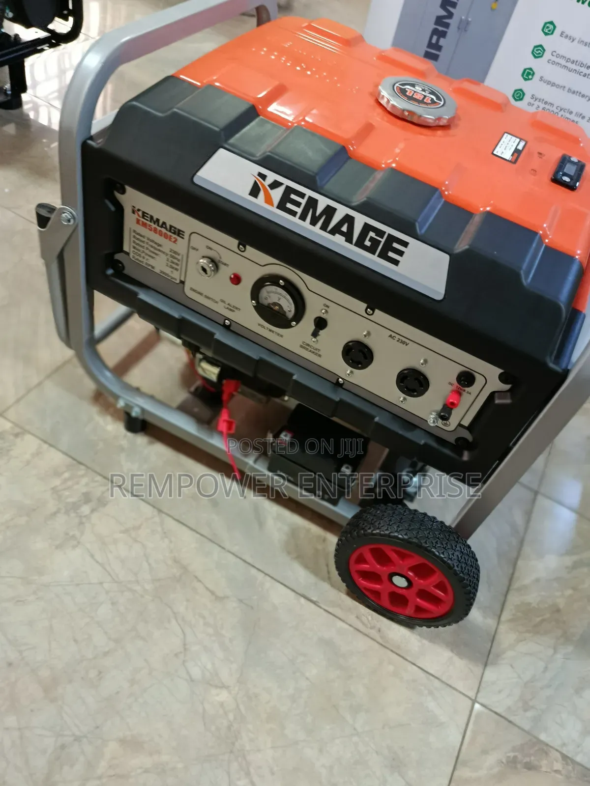 Kemage Petrol Generator Model 5800e2