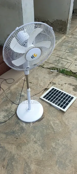 Solar Rechargeable Fan