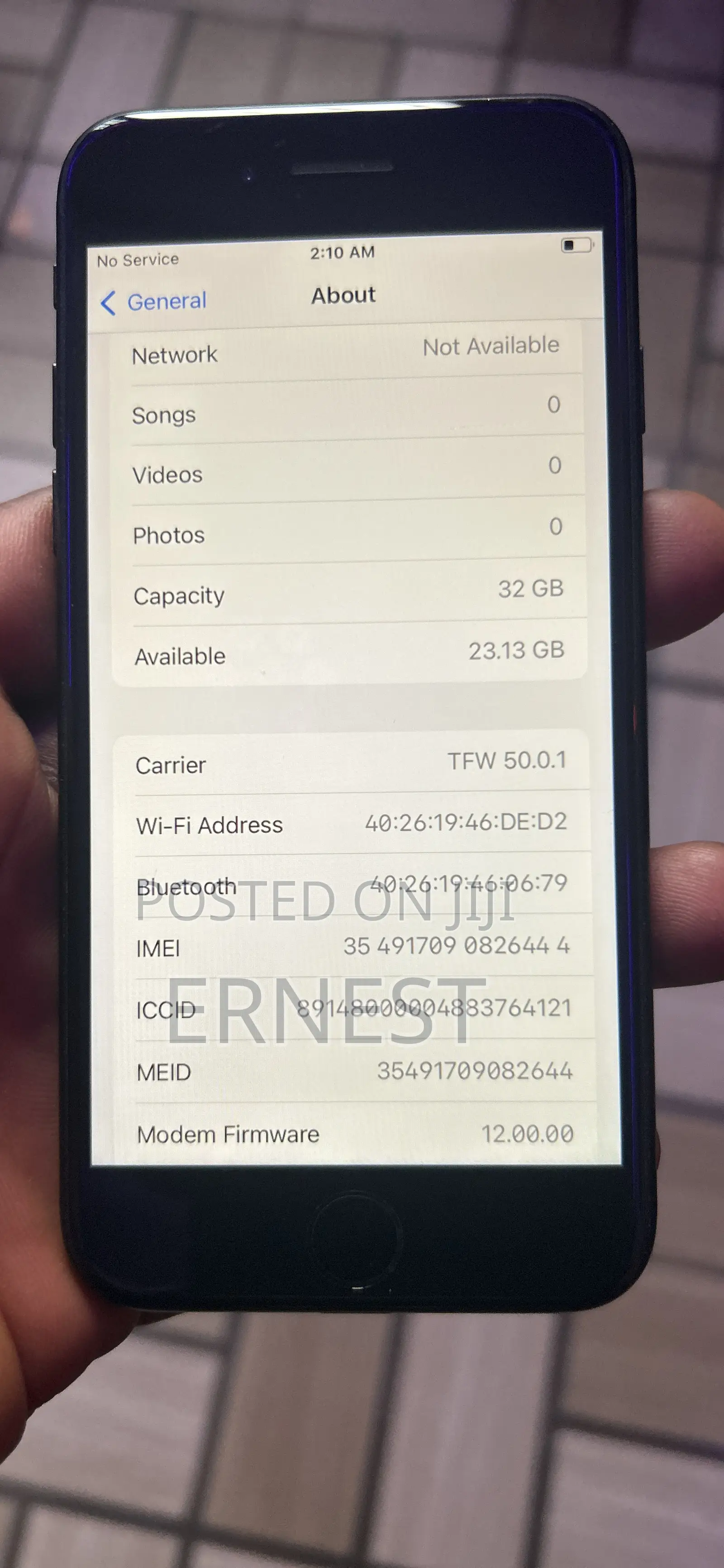 Apple iPhone 7 32 GB Black