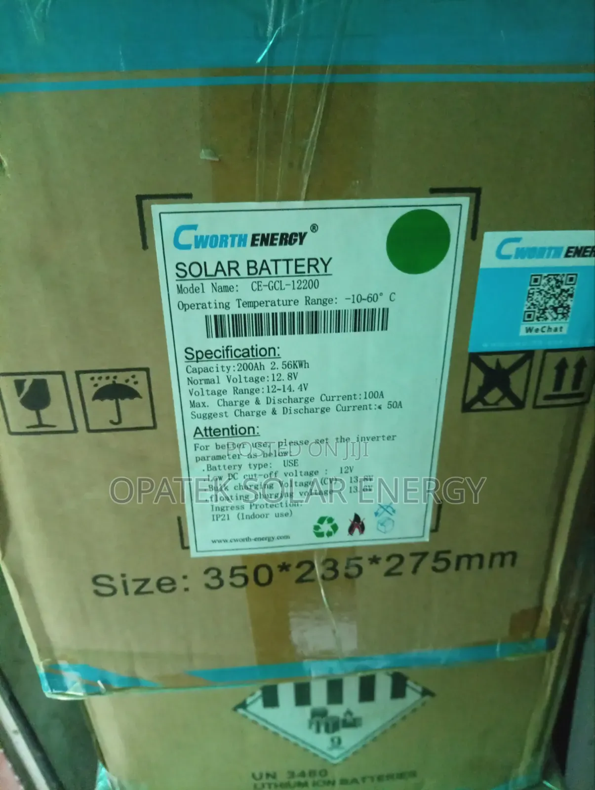 C Worth Lithium Battery 200ah 12v Available
