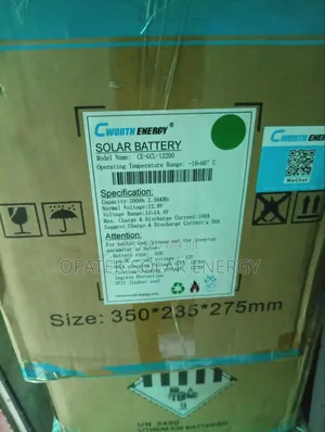 C Worth Lithium Battery 200ah 12v Available