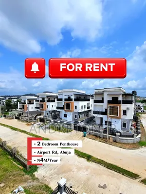 2bdrm Penthouse in Lugbe, FHA for rent