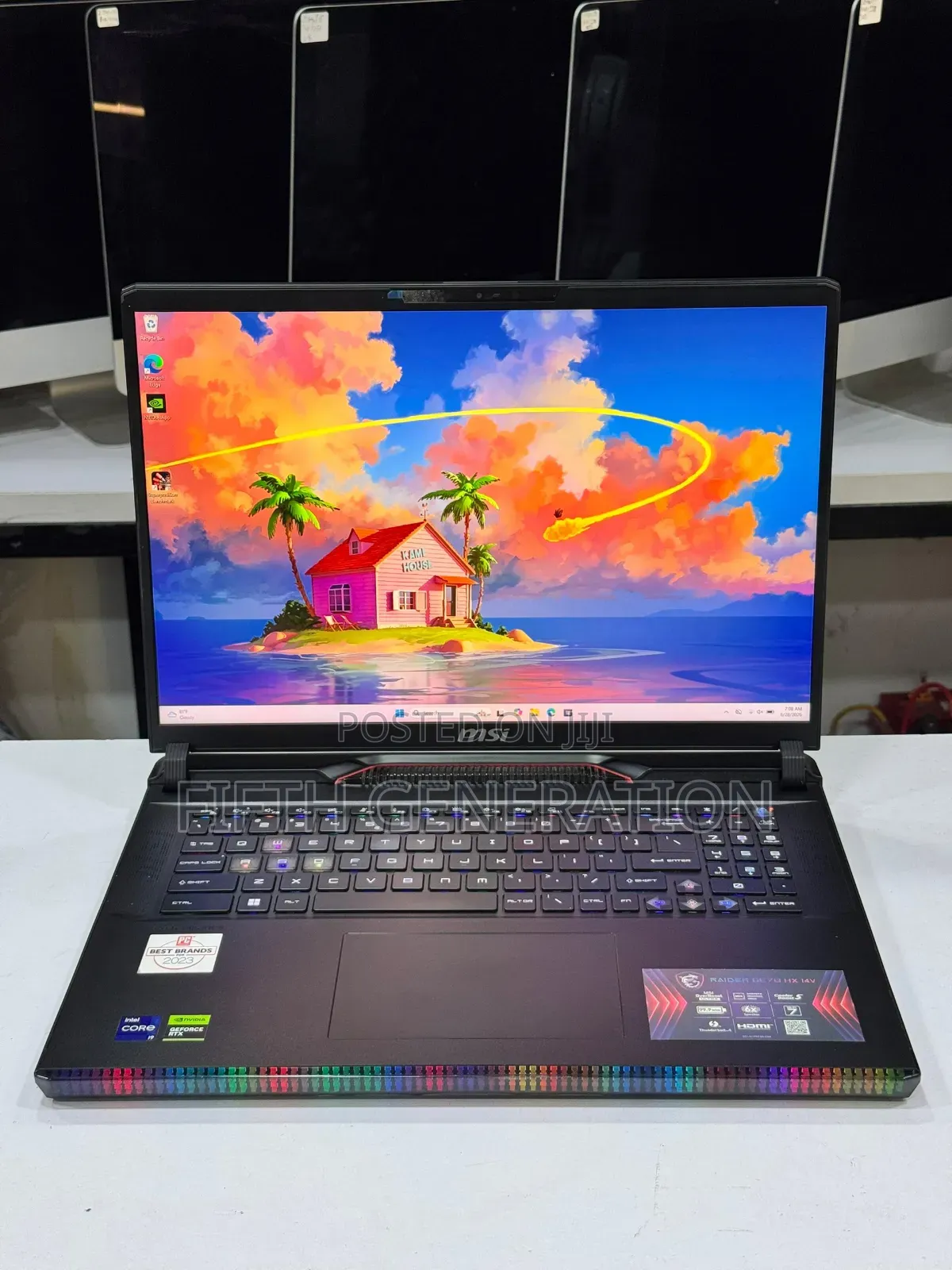 Laptop MSI Raider GE78HX 64GB Intel Core i9 SSD 2T