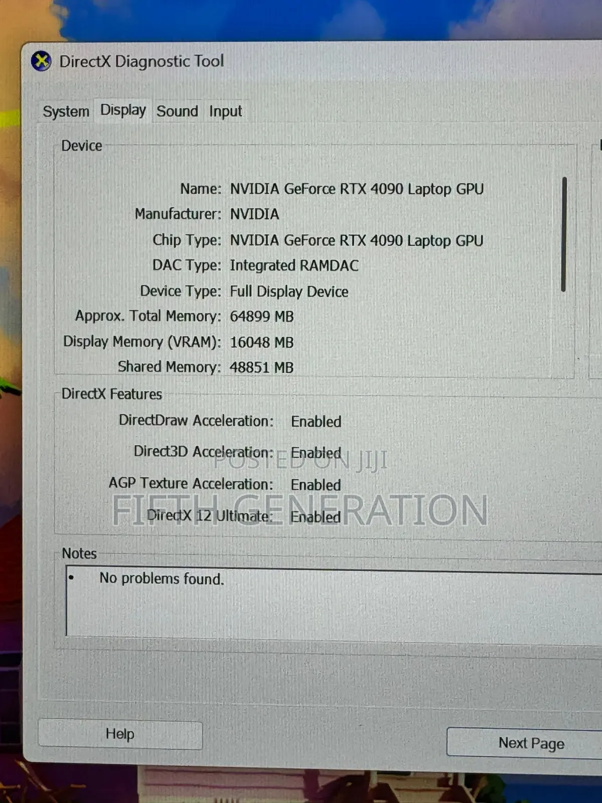 Laptop MSI Raider GE78HX 64GB Intel Core i9 SSD 2T