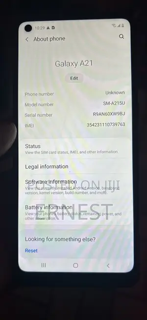 Samsung Galaxy A21 32 GB Black