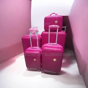 4 Set of Rubber Travelling Bag