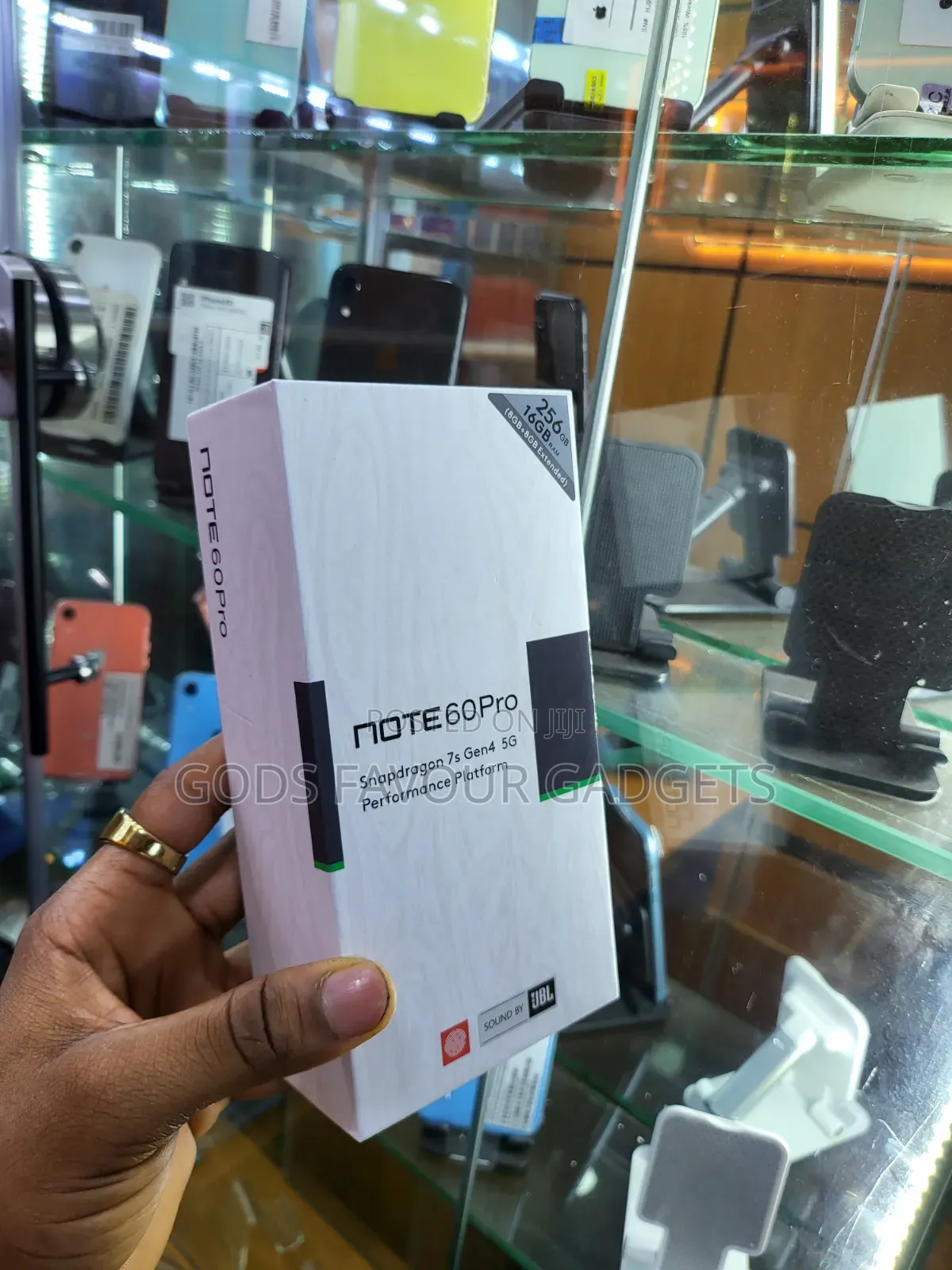 New Infinix Note 60 Pro 256 GB Black