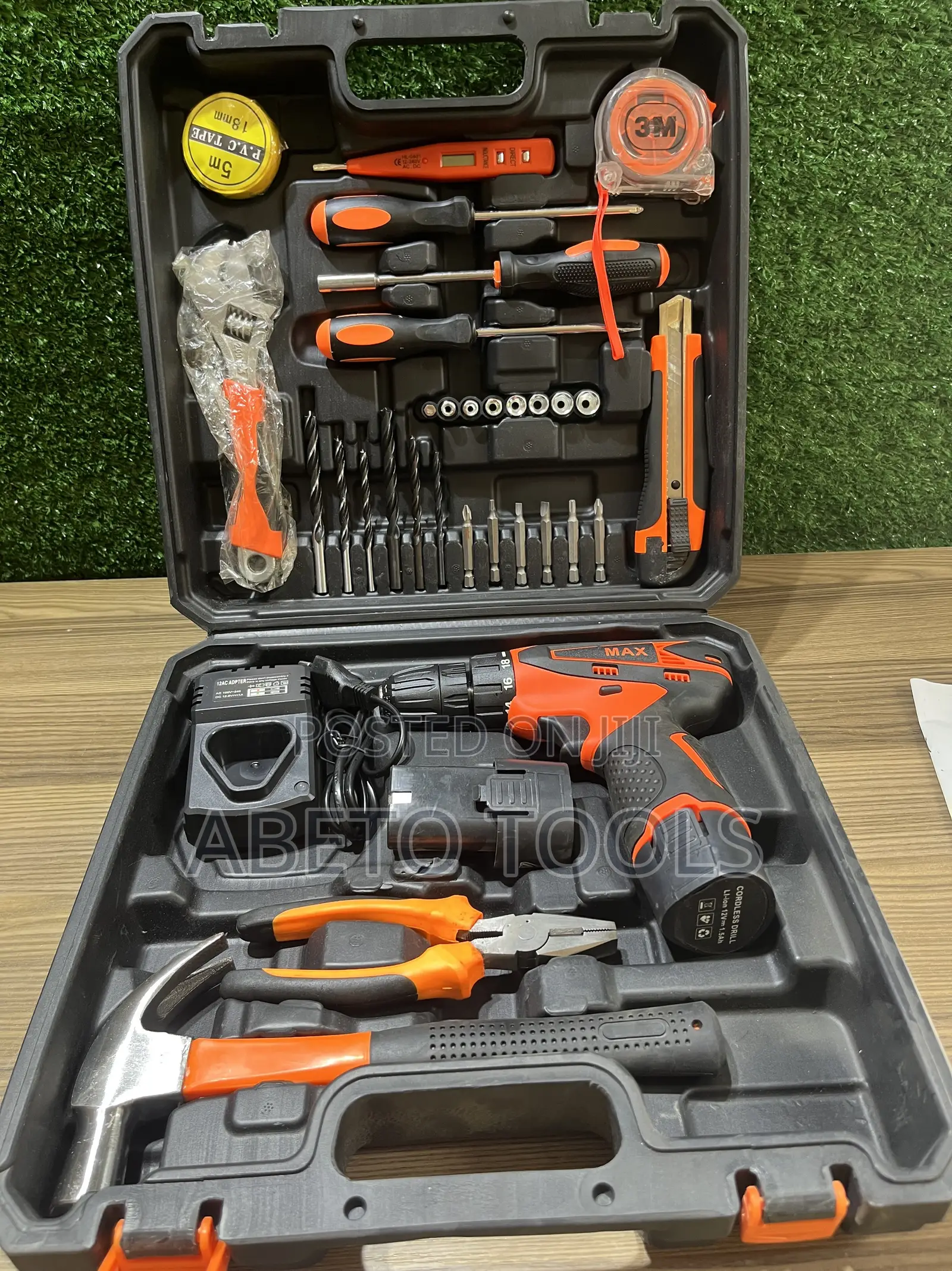 Set of Electrical Tools Box