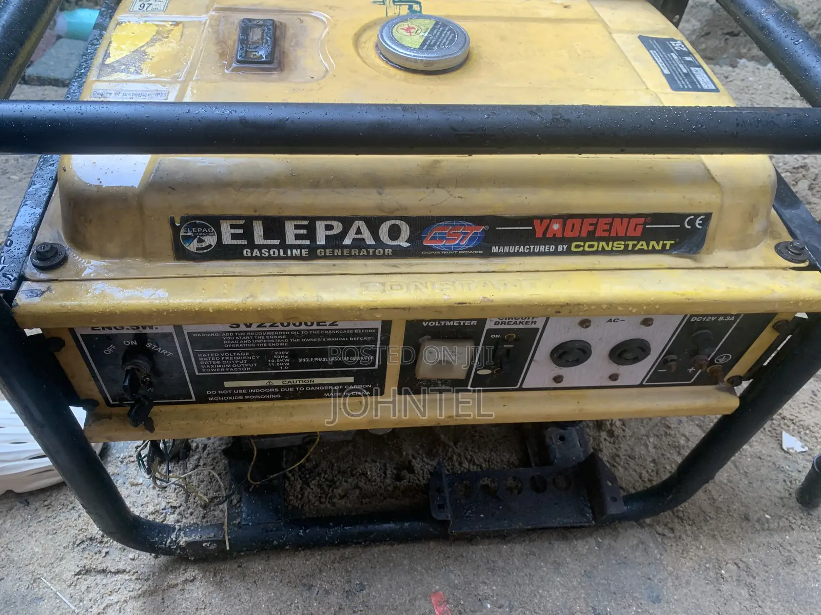Fairly Used Elepaq 6.5KVA Full-Copper