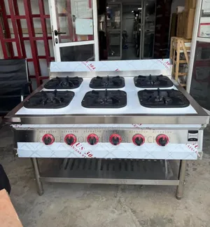 Industrial 6burners Gas Cooker With Undershelf Is Available for Sales