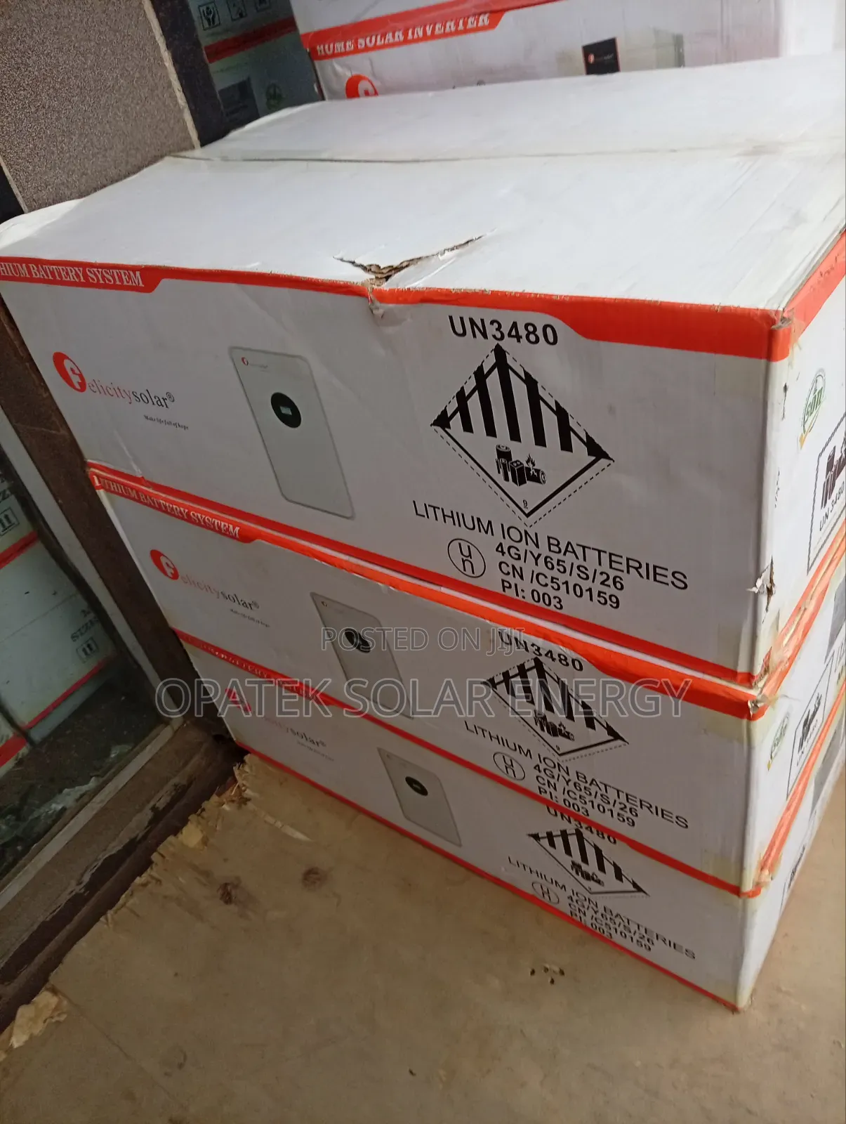 Felicity Lithium Battery 5kwh 48v Available