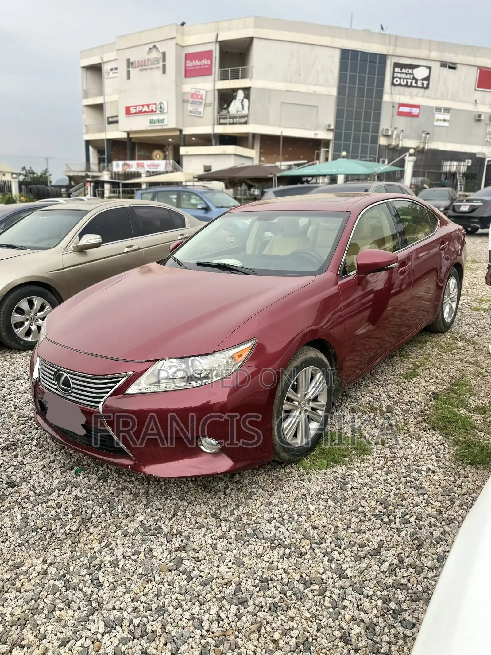 Lexus ES 2014 Red