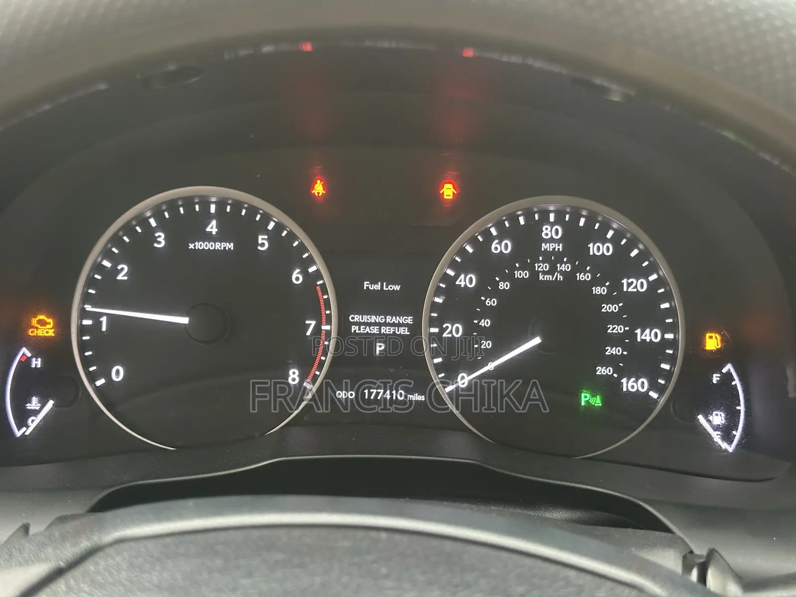 Lexus ES 2014 Red