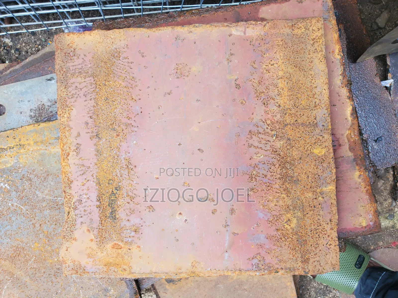 1ft ×1ft 12mm Iron Plate