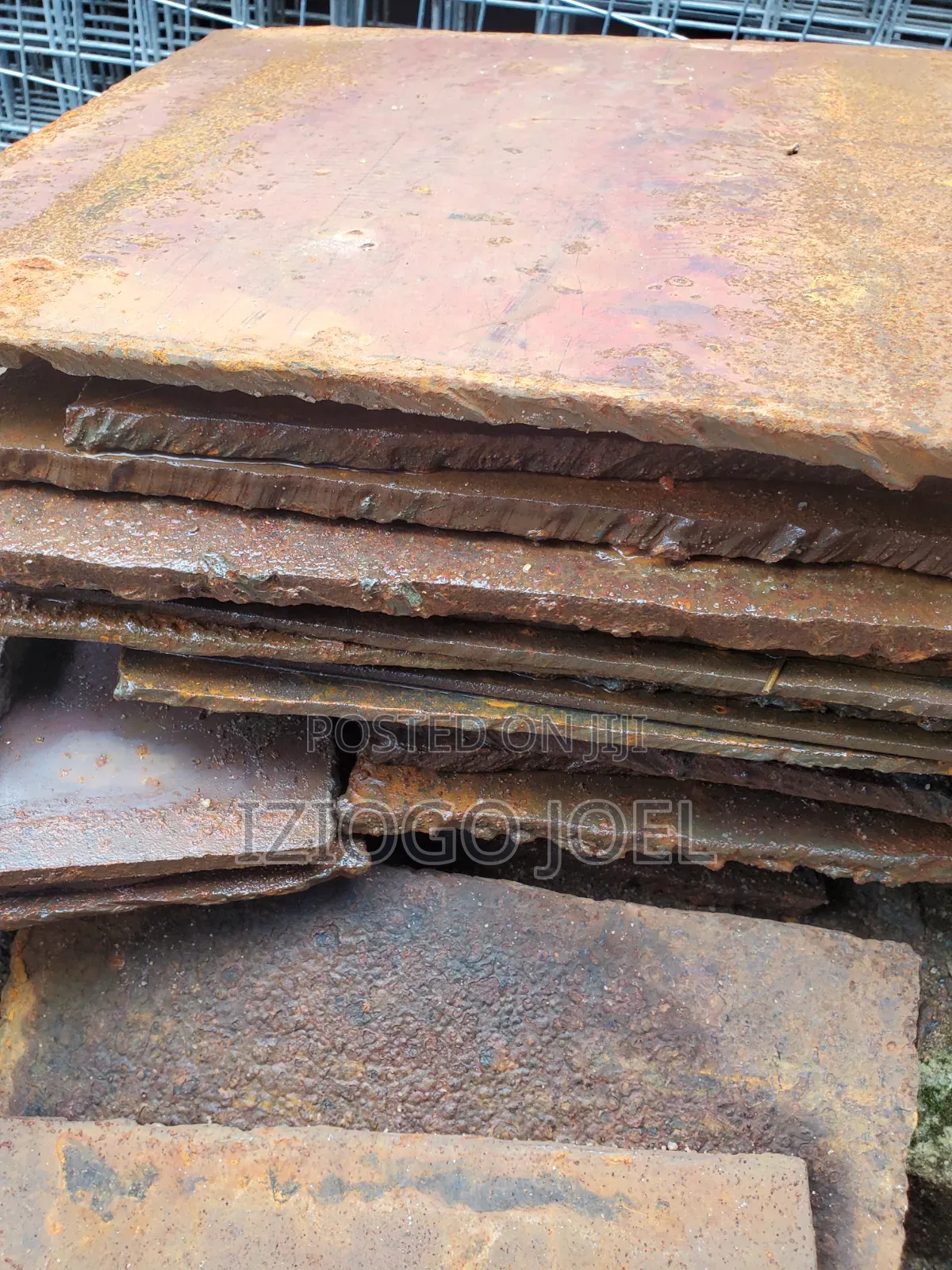 1ft ×1ft 12mm Iron Plate