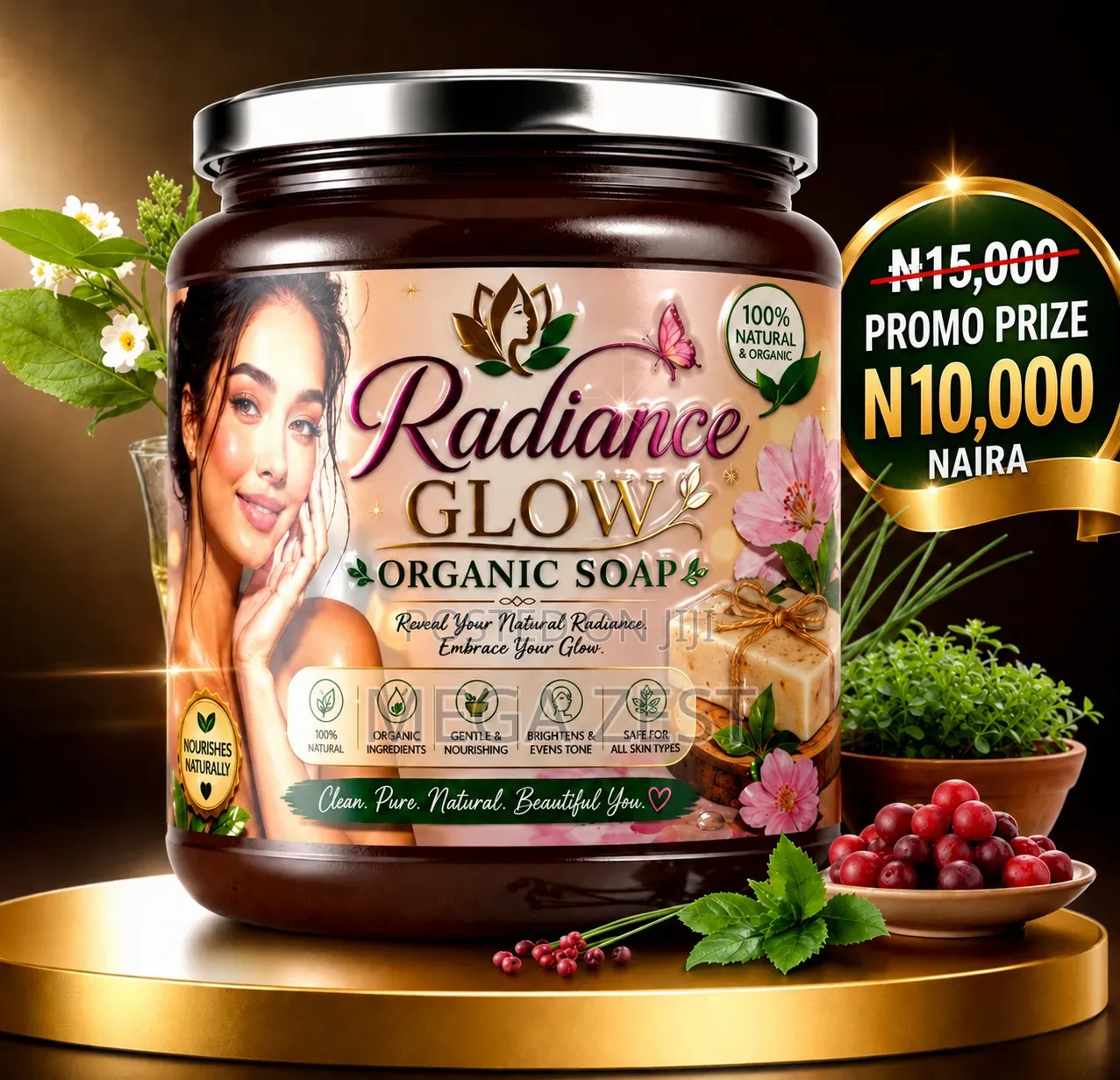 Radiance Glow Organic Soap