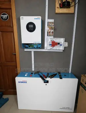 Africell 6kva Hybrid Inverter and 15kwh Lithium Battery